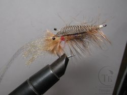 Муха Streamer Shrimp SSH 026 Mallard bronze  крючок Sea №1\0