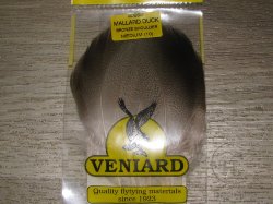 Перья селезня кряквы бронзовые Mallard Bronze Medium (10) 5 пар Veniard