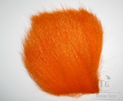 Мех козлёнка серебрянки оранжевый / Orange