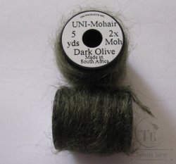 UNI - Mohair 5 yds 2x Dk.Olive