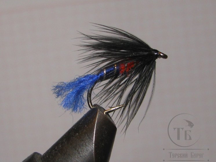 Муха мокрая Wet fly ( 4 ) Bumble Camasunary Killer Wet № 10