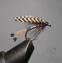 Муха мокрая Wet fly( 106 ) Peter Ross wet № 12