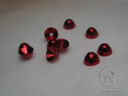 Конус латунный ( полусфера ) 8 мм 10 шт Metallic Red