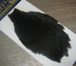 Скальп курицы American Hen Cape чёрный / Black Natural Whiting