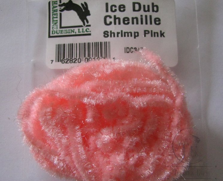 Синель Ice Dub Shrimp Pink Hareline / Orvis