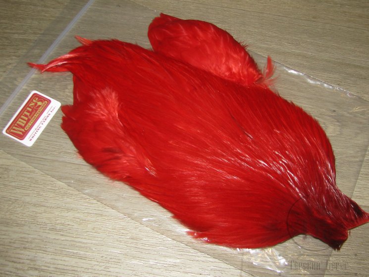 Скальп петуха Whiting 4 BS Rooster Cape Red