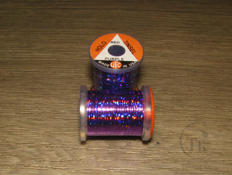 Плоский люрекс Holo Tinsel Purple Md UTC
