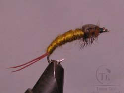 Муха нимфа Lt ( 18 ) Stone Fly Olive Stim. № 8
