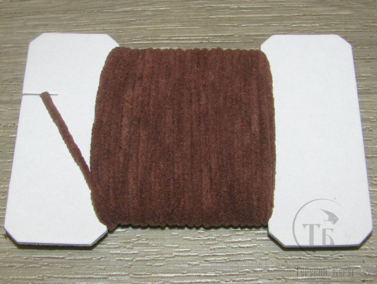 Синель Round Chenille R 1,5 mm ( 0 SM ) 5 метров Коричневый / Brown