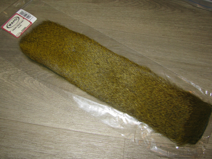 Мех оленя  Premo Deer Hair Olive Wapsi