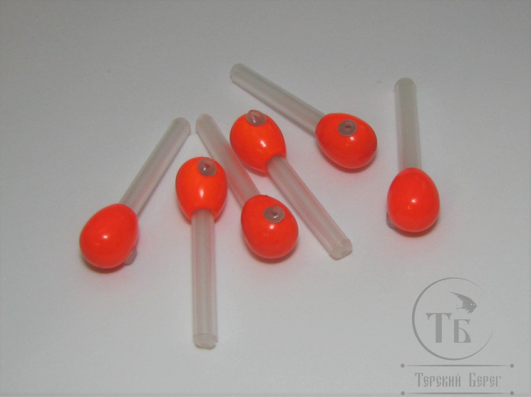 Пуля - головка "Кольская" латунь / Fl. Hot Orange ( 6 шт )