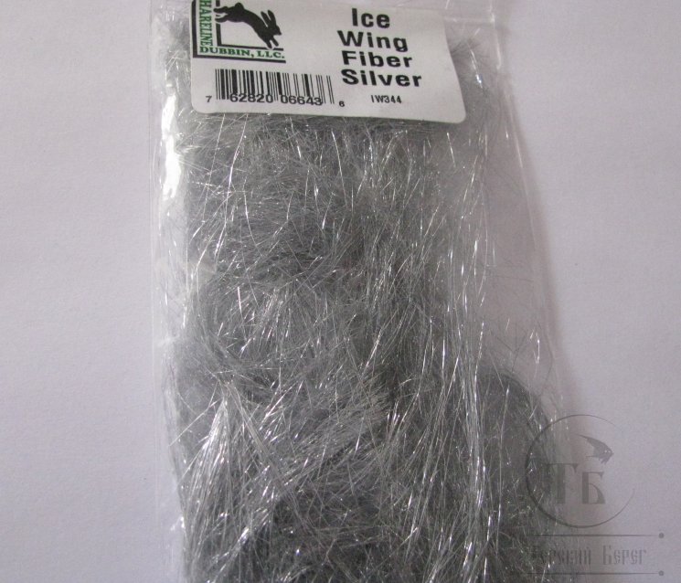 Синтетические блестящие волокна Ice Wing Fiber Silver