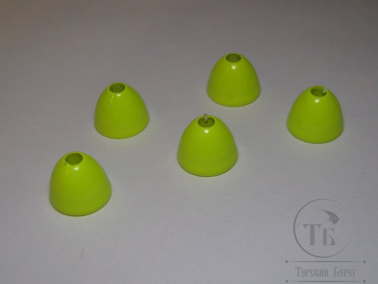 Конус латунный Super Big Fl. Yellow D 11,5 x 3,0 mm ( 5 шт )