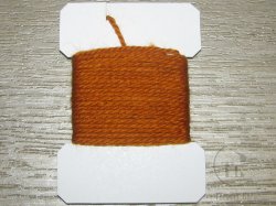 Трёхпрядная шерстяная нить ( 5 м ) 3 ply yarn Rusty