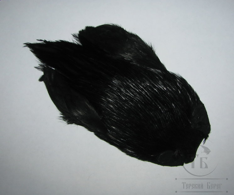 Скальп петуха Indian Cape Black