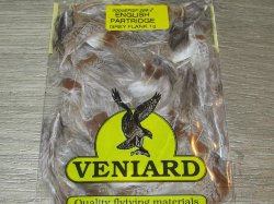 Боковые перья куропатки Grey Partridge Flank 1 g Natural VENIARD