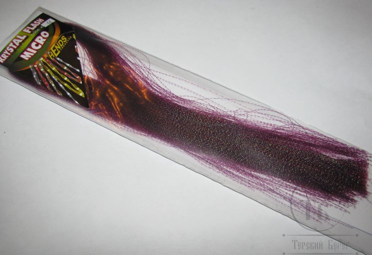 Крученый люрекс  Krystal Flash  Micro  Hends 18 Claret