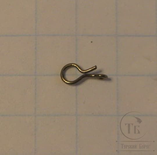 застежка для мушек  Mustad 77145 № 3 small (уп 1000 шт)