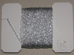 Плетёный люрекс Ice Body Braid Silver 10 м